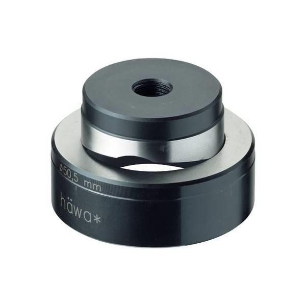 2661-0212-70-00 Hawa  2661 Circular Punch 12,7 mm (Pg7) (ØM12) die Ø50, with adapter Ø13 mm
